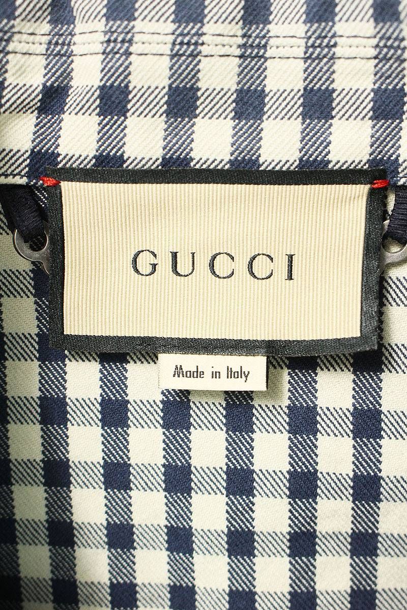 gucci 20ss フレイヤ・ハルタスギンガムチェックジャケット