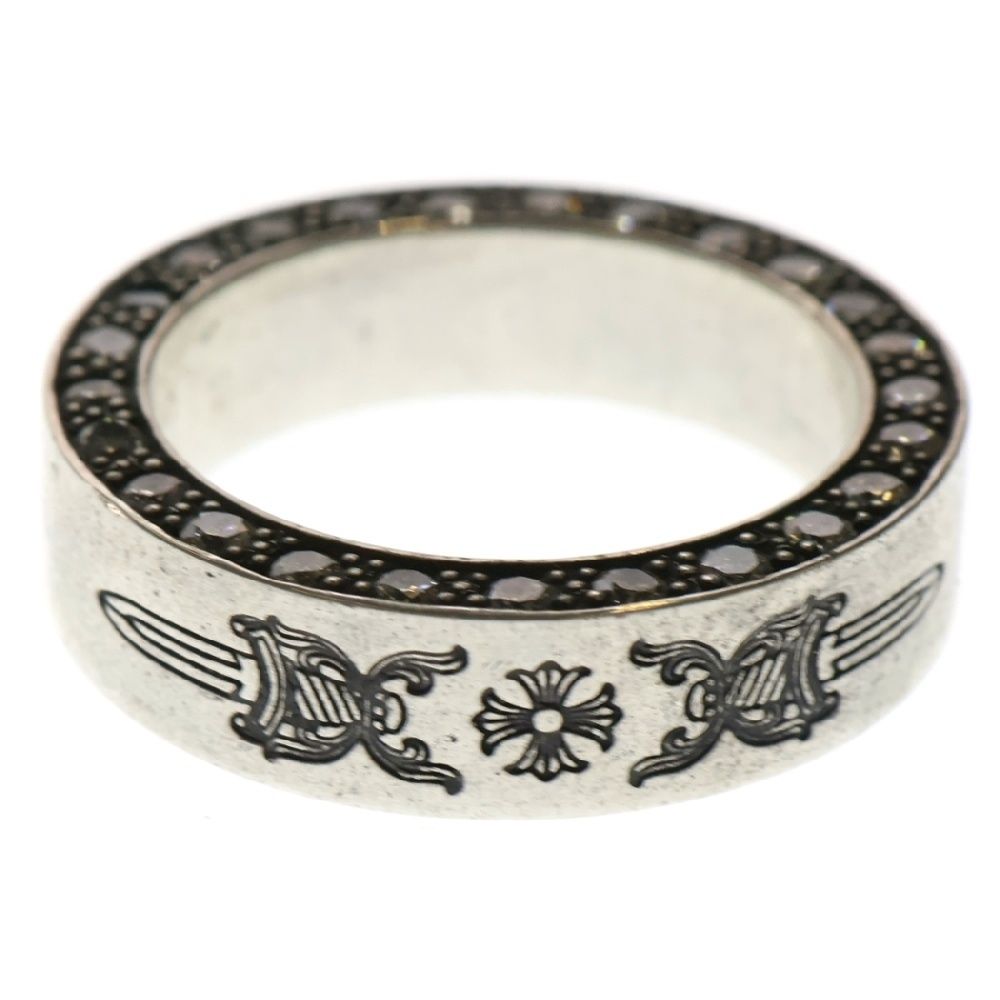 CHROME HEARTS クロムハーツ 6mm SPACER FOREVER 6mmスペーサーリング CHフォーエバー シルバー 4号 CHROME HEARTS (クロムハーツ) 6mm SPACER FOREVER 6mmスペーサー