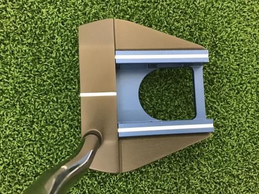 中古】 オデッセイ EXO SEVEN MINI BLUE 34インチ パター PT