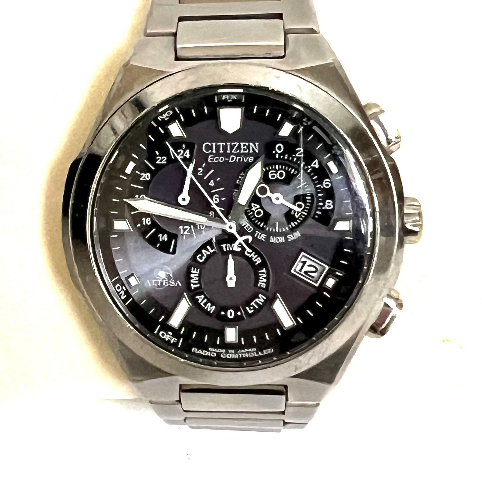 シルバー様専用‼️シチズン腕時計. エコドライブ (ソーラー) クロノ