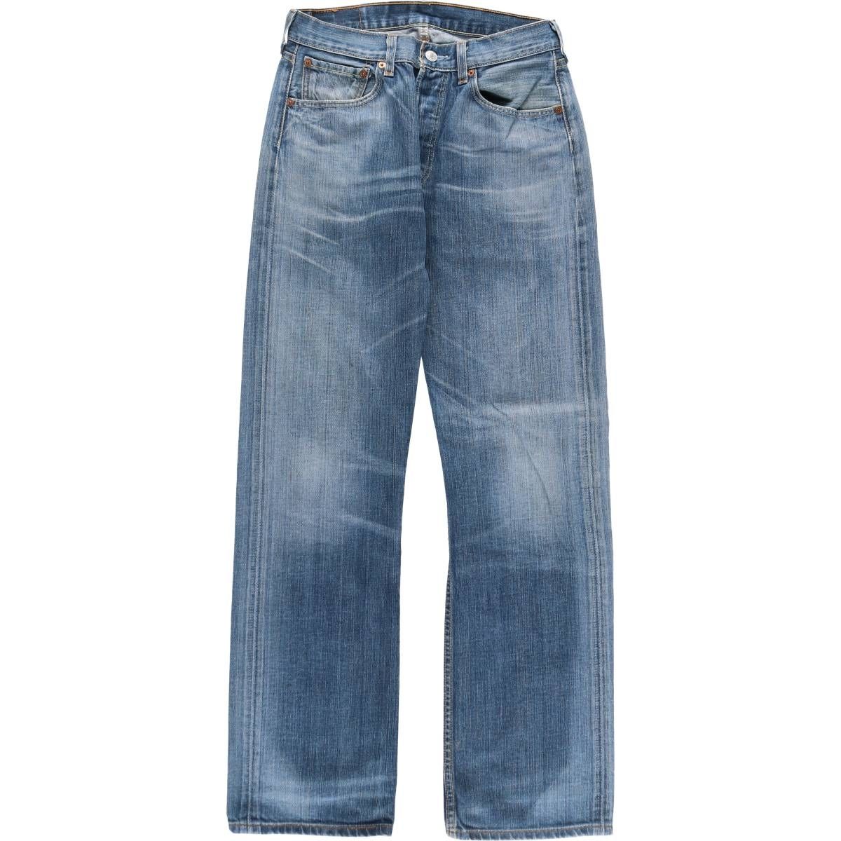 古着 90年代 リーバイス Levi s 501 ユーロモデル ストレートデニムパンツ レディースL w30 相当 ヴィンテージ|eaa515189