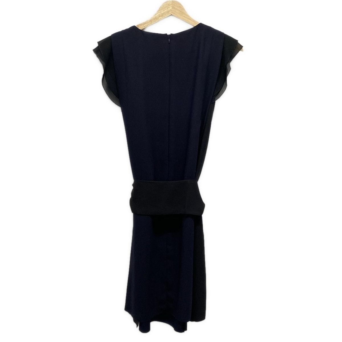 たあたんさま　専用です LANVIN en Bleu ワンピース　黒38 LANVIN en Bleu(ランバンオンブルー) ワンピース サイズ38 M