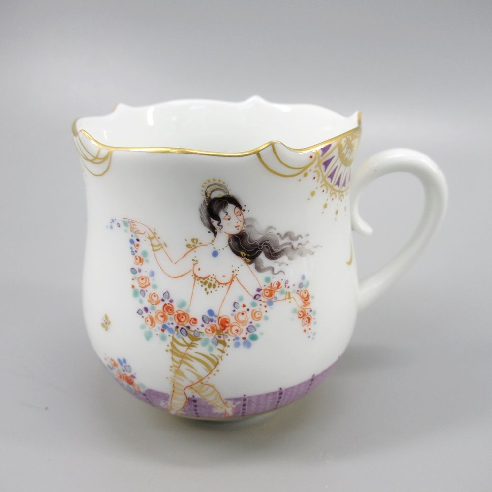 Meissen マイセン アラビアンナイト No.9 コーヒーカップ＆ソーサー 