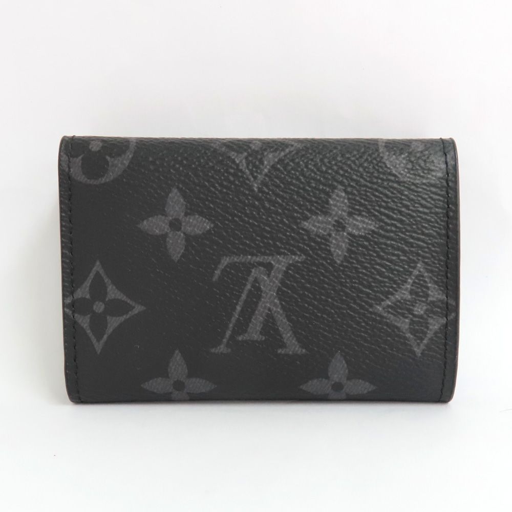 ルイヴィトン M45417 モノグラムエクリプス ディスカバリー 三つ折り財布 