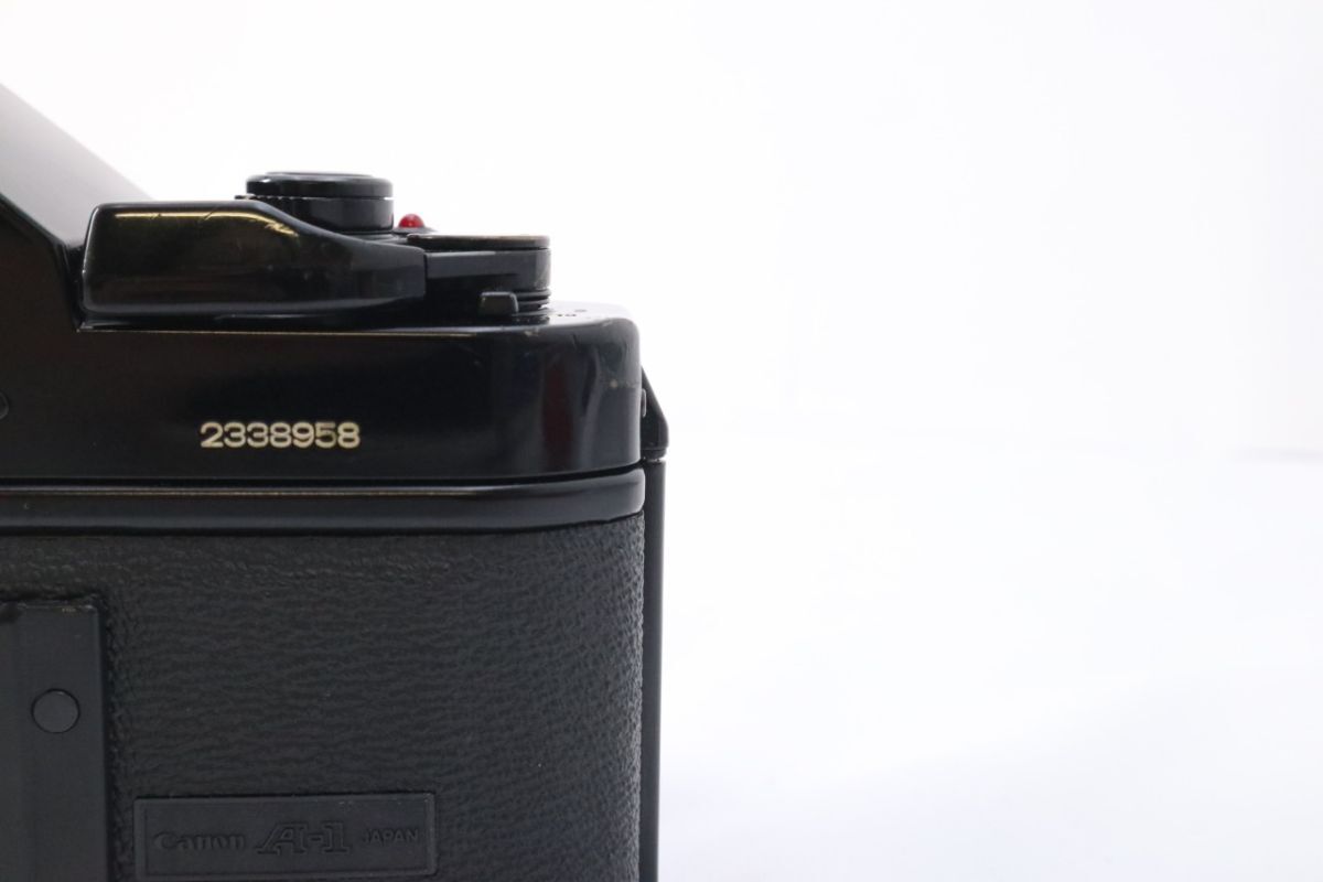 Canon キヤノン キャノン A-1 ブラックボディ MFフィルムカメラ