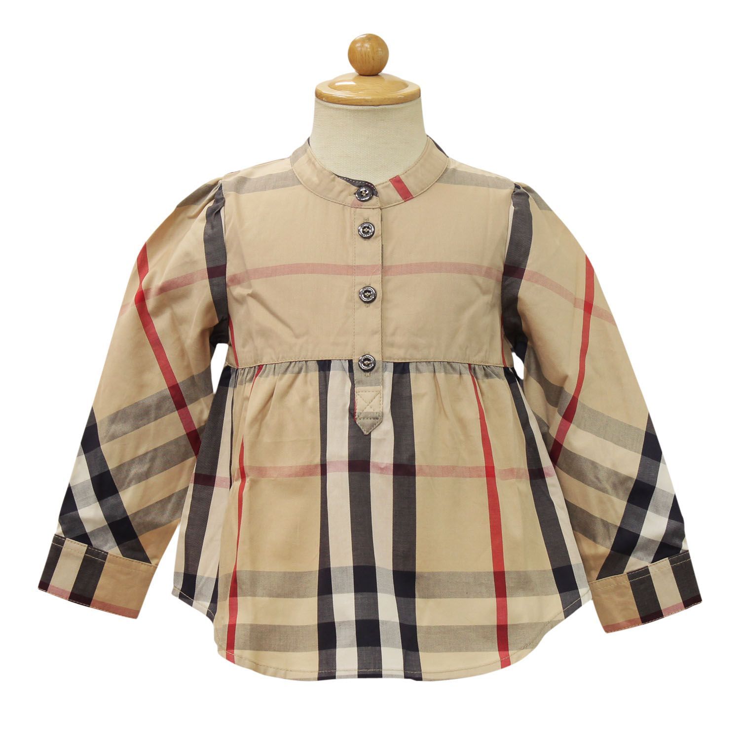 独創的 BURBERRY KIDS バーバリーキッズ 子供服 長袖チュニック