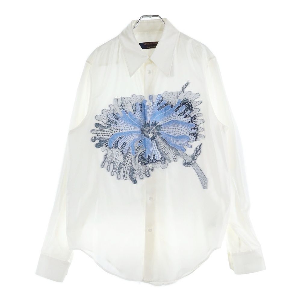 ルイヴィトン モノグラムフラワー長袖シャツ LOUIS VUITTON ルイ