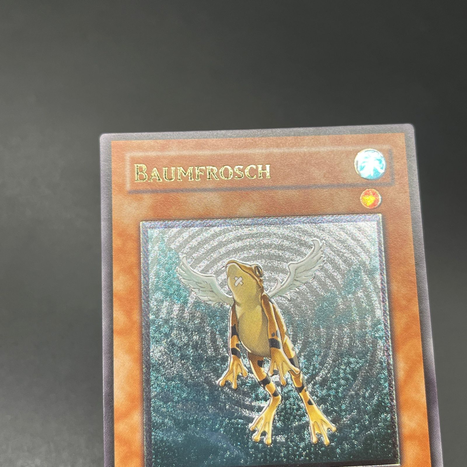 旧アジア版】遊戯王 黄泉ガエル 初期 レリーフ 1st soi-ae025 旧