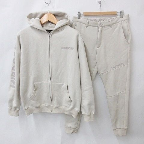 mirror9 パーカーセットアップ ミラーナイン ゴルフ MIRROR9 GOLF セットアップ 上下セット
