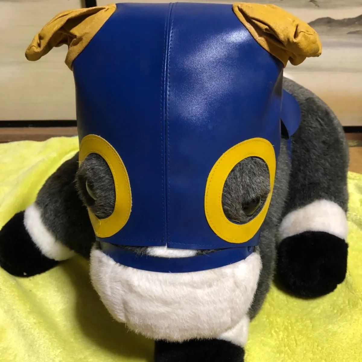 競走馬 オグリキャップ 青メンコ8 ぬいぐるみ 大きめ タグ無し
