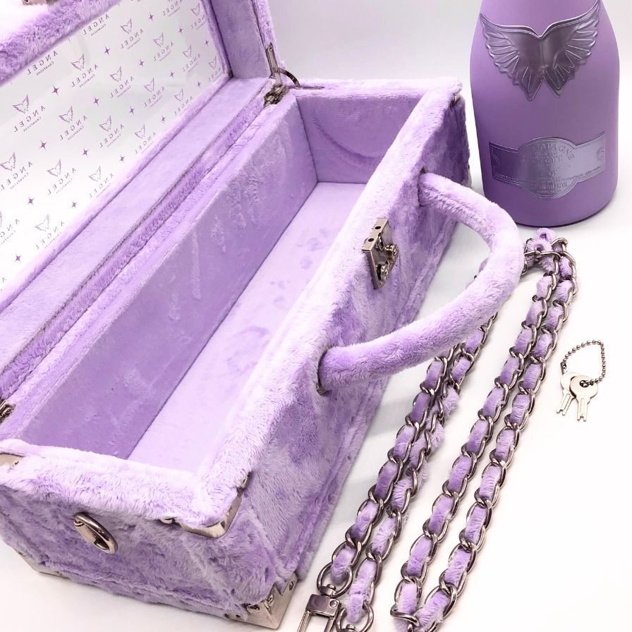 エンジェルシャンパンドゥミセックパープルハロウィンファー ロゼ198