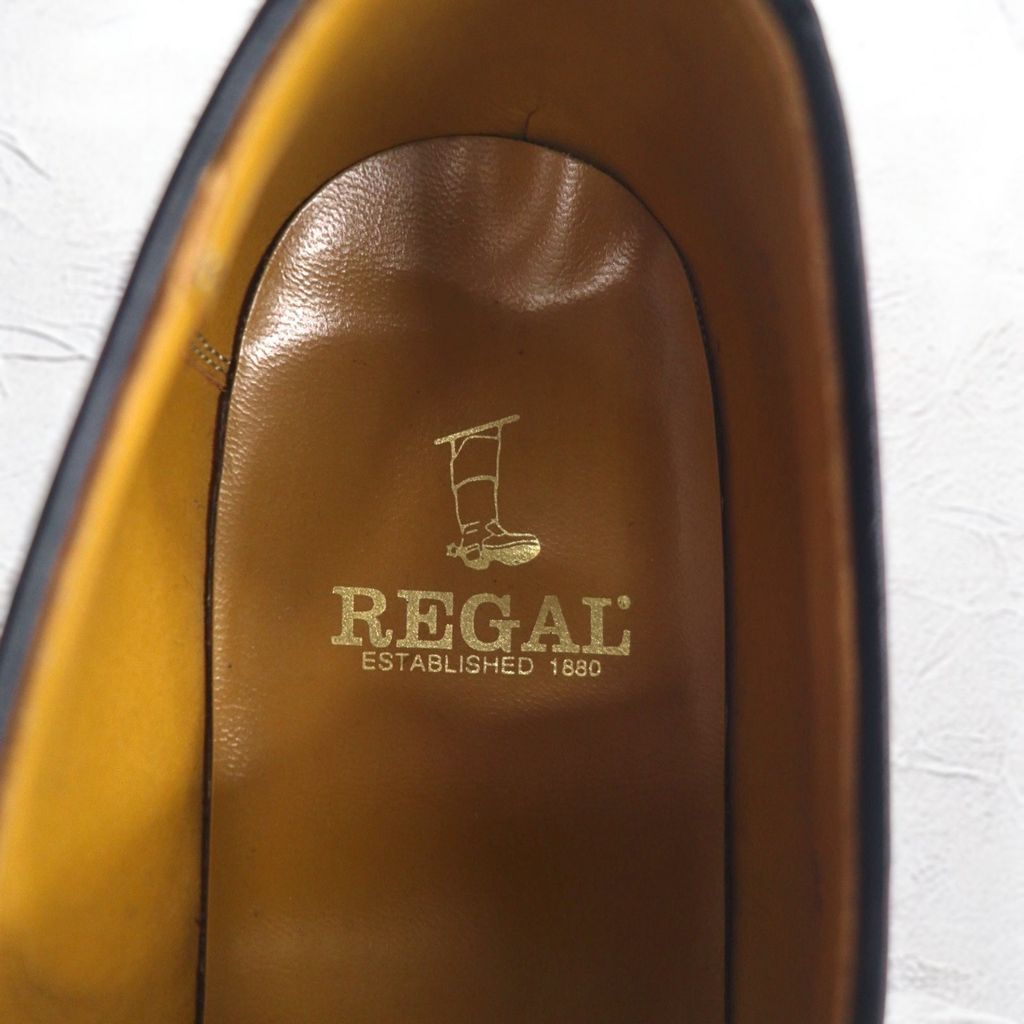 REGAL プレーントゥ ドレスシューズ 26cm 型押し グッドイヤー