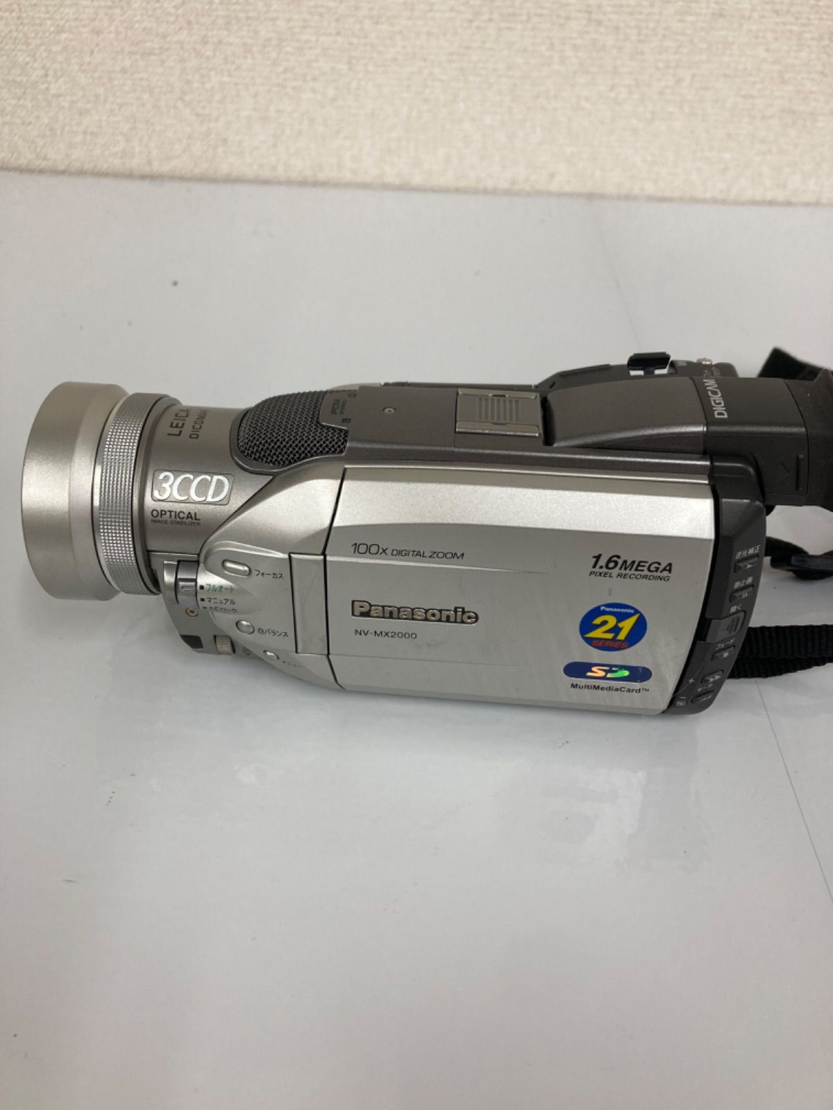 動作未確認】 Panasonic NV-MX2000 デジタルビデオカメラ 本体