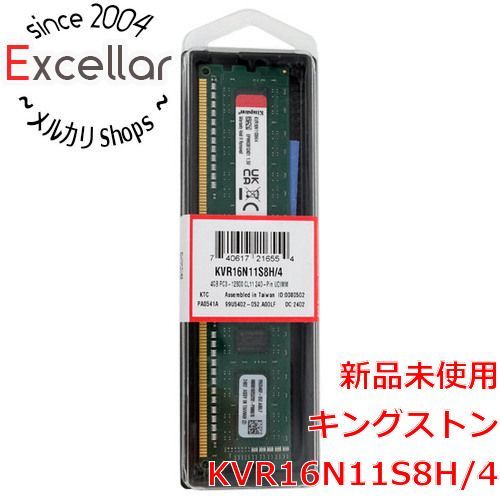 [bn:16] Kingston製　KVR16N11S8H/4　DDR3 PC3-12800 4GB