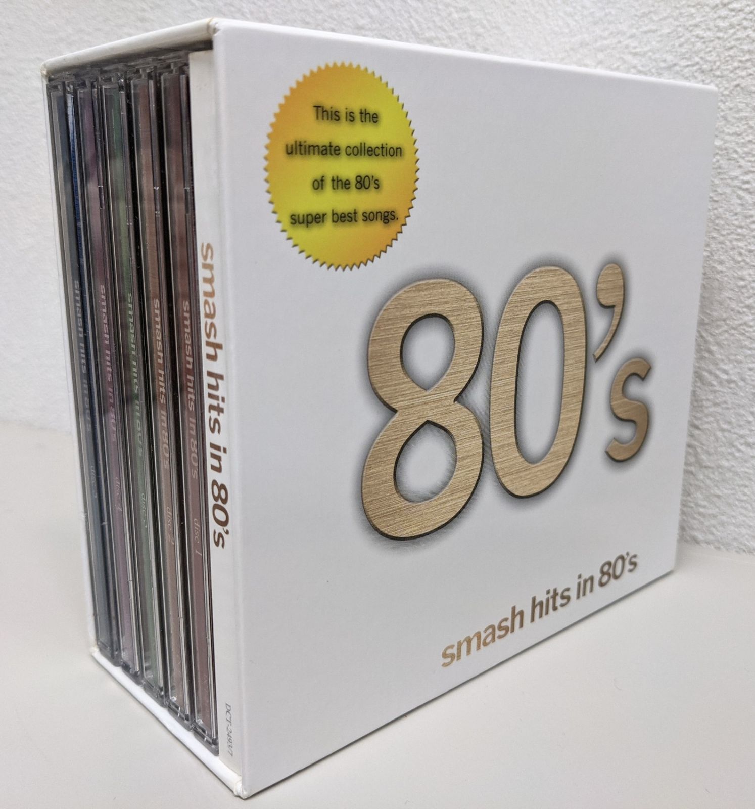 美品☆ 洋楽CD オムニバス smash hits in 80's CD5枚組 BOX付き - メルカリ