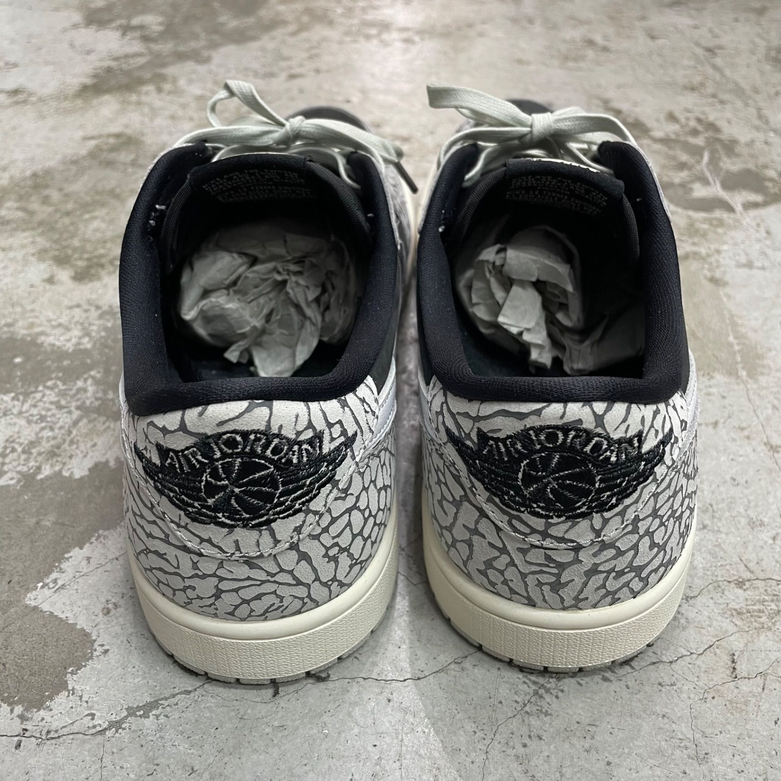 AIR JORDAN 1 RETRO LOW OG ブラックセメント24.5㌢ スニーカー紹介】これは絶対買っとけ😅NIKE AIR JORDAN 1 Low