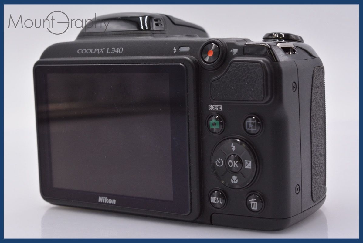 ☆極上美品☆ ニコン Nikon COOLPIX L340 28x 単三電池仕様 ☆完