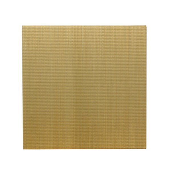 純国産 置き畳 約ユニット畳 約無地 シンプル プラード ベージュ 約70×70cm×1.7cm 単品