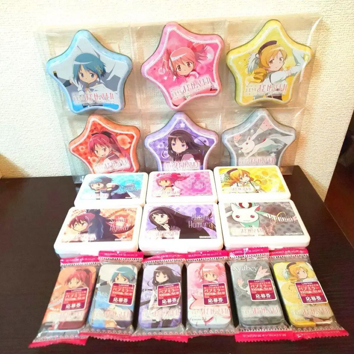 魔法少女まどか マギカ ローソン コラボ グッズ 全種 フィギュア ソウルジェム