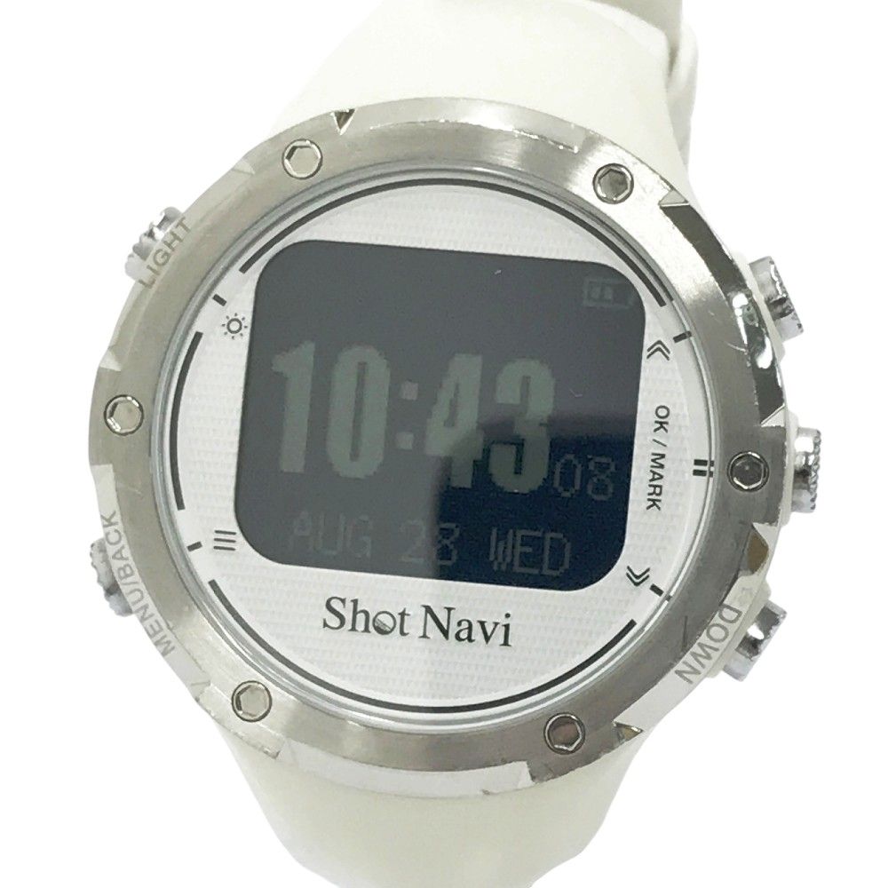 SHOT NAVI ショットナビ W1-GL GPSナビ ゴルフウォッチ 腕時計