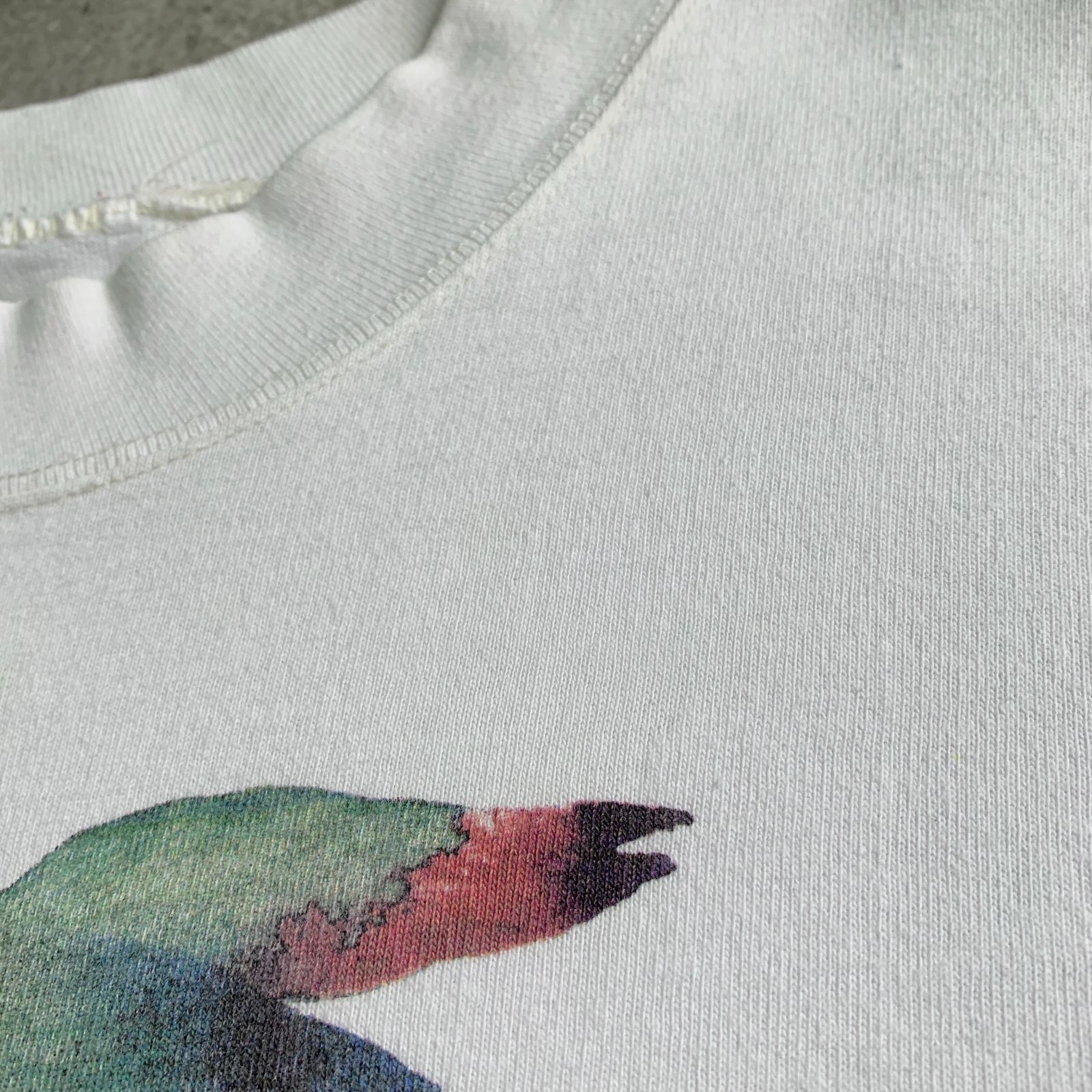 90s Carol Grigg Catfish Art Printed Long sleeve T-shirt キャロル 