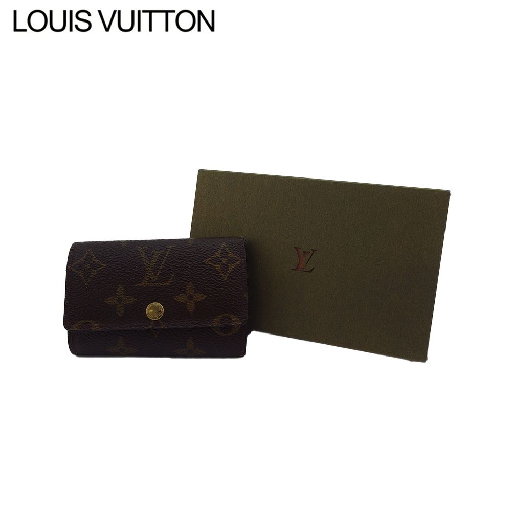 Louis Vuitton キーケース ダークブラウン ルイ・ヴィトン LOUIS VUITTON キーケース モノグラム