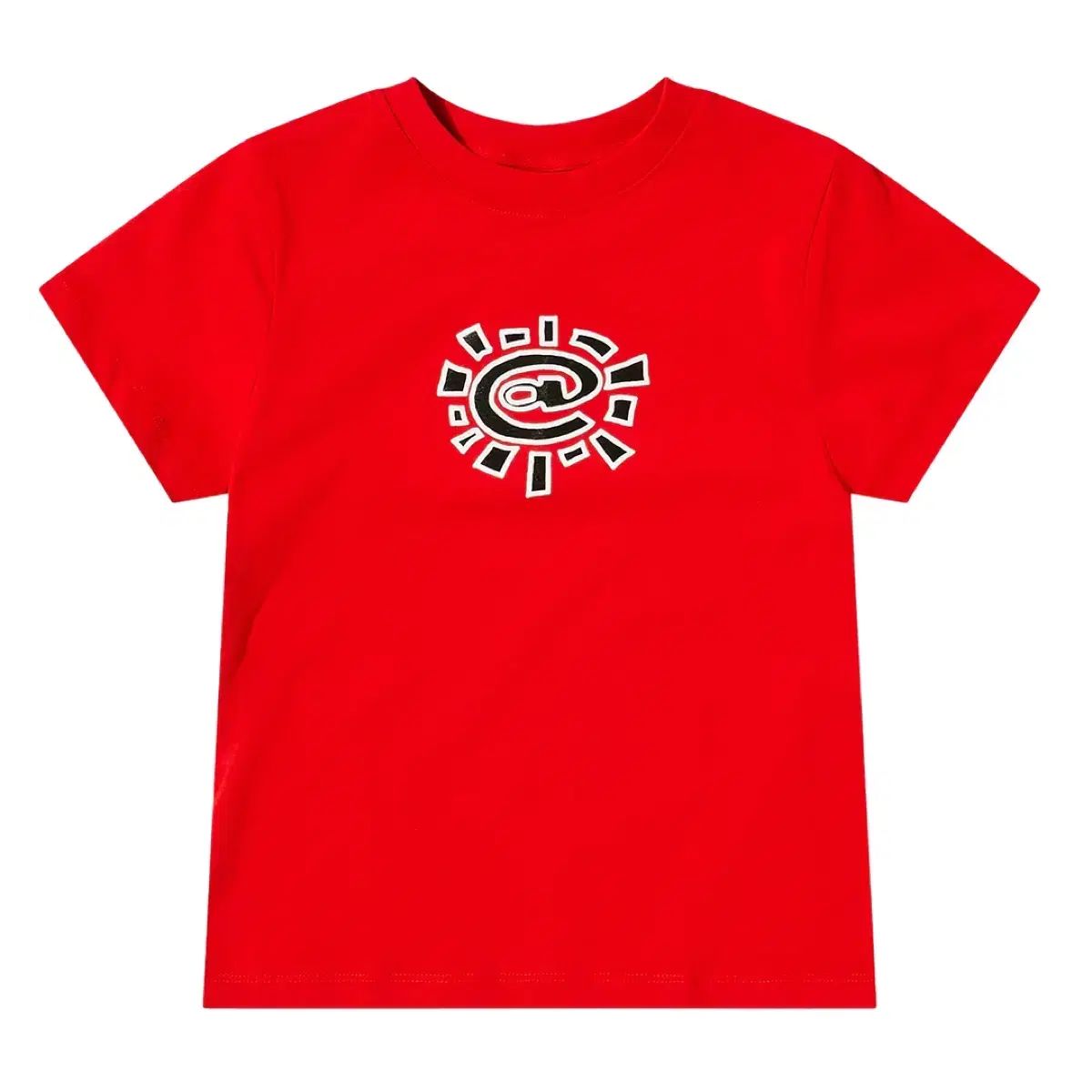 Always do what you should 太陽 ベビー Tシャツ 赤 【公式通販】