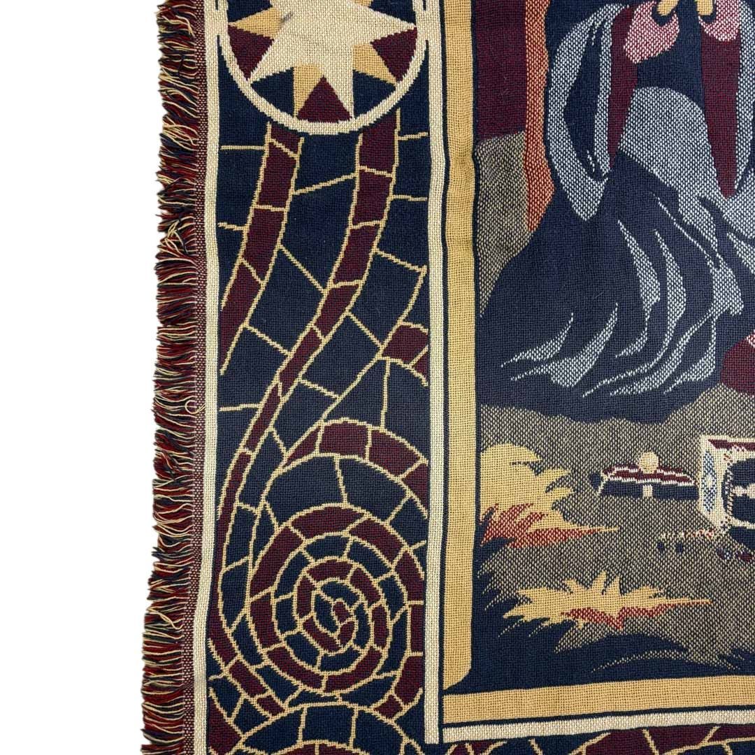 vintageラグ カーペット USA製 キリストの降誕 宗教 1948 vintageラグ カーペット USA製 キリストの降誕 宗教 1948 【公式通販】