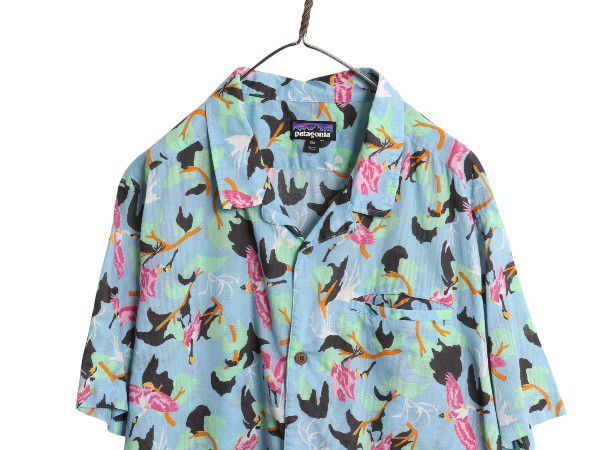 完売品　Patagonia オーガニックコットン ハワイアンアロハシャツ 古着 パタゴニア Patagonia ORGANIC COTTON オーガニック
