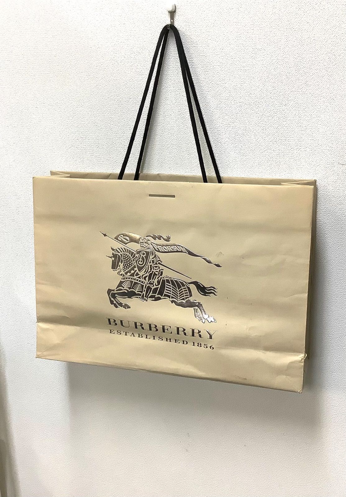 絶対一番安い バーバリーショップ紙袋 小 BURBERRY 文房具・事務用品