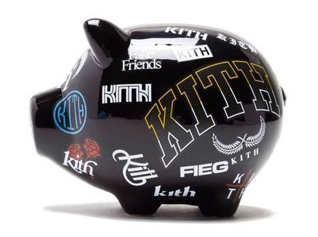KITH (キス) 10th anniversary piggy bank 貯金箱 ピギーバンク