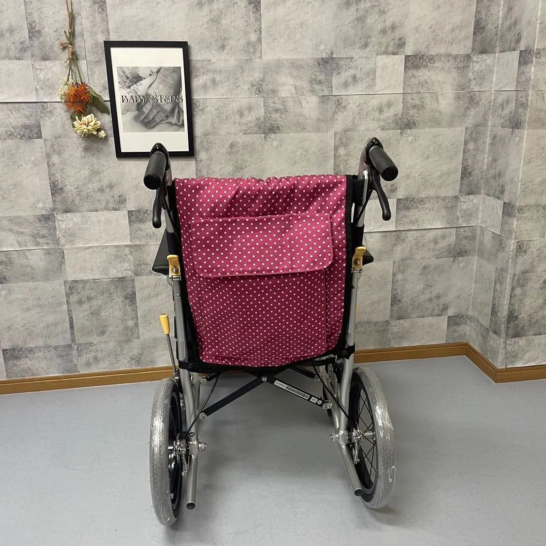 未使用】日進医療器 車椅子 NAH-U1 NISSIN ニッシン アルミ製 未使用