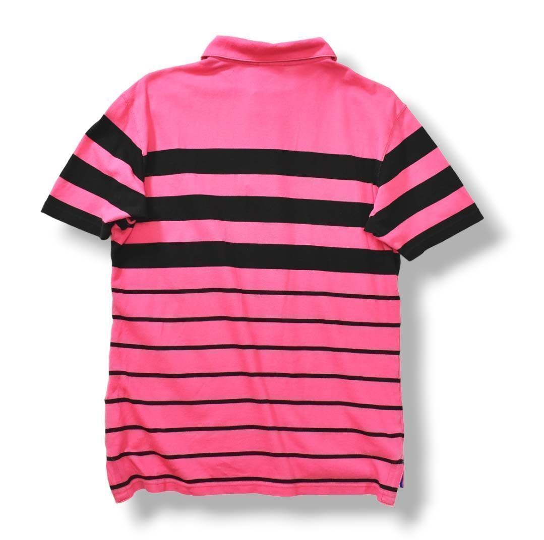m2842 adidas ポロシャツ ボーダー ゴルフ M/M - メルカリ
