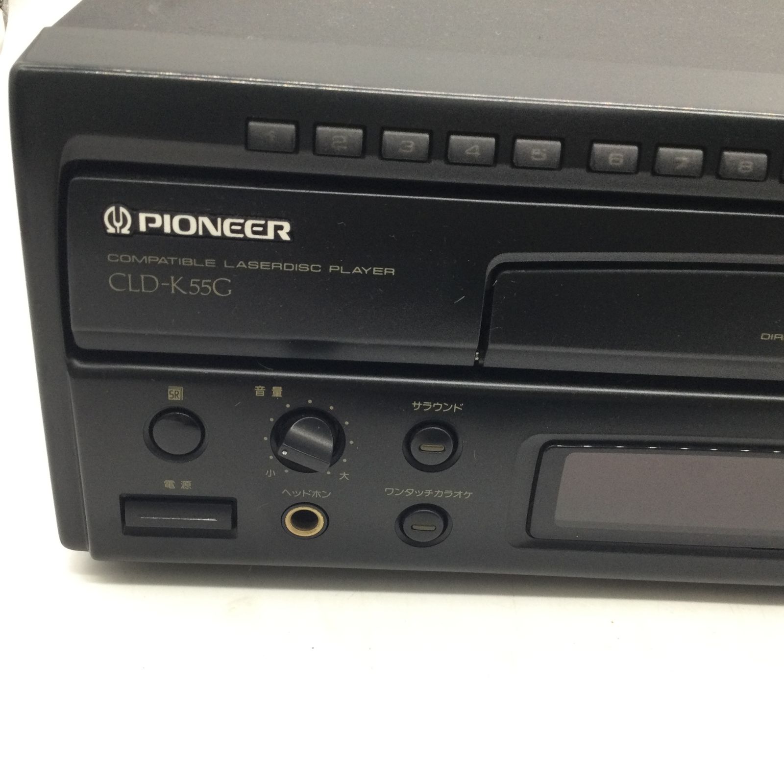 10097 売れ筋 【通電確認済み】PIONEER パイオニア LDプレイヤー CLD