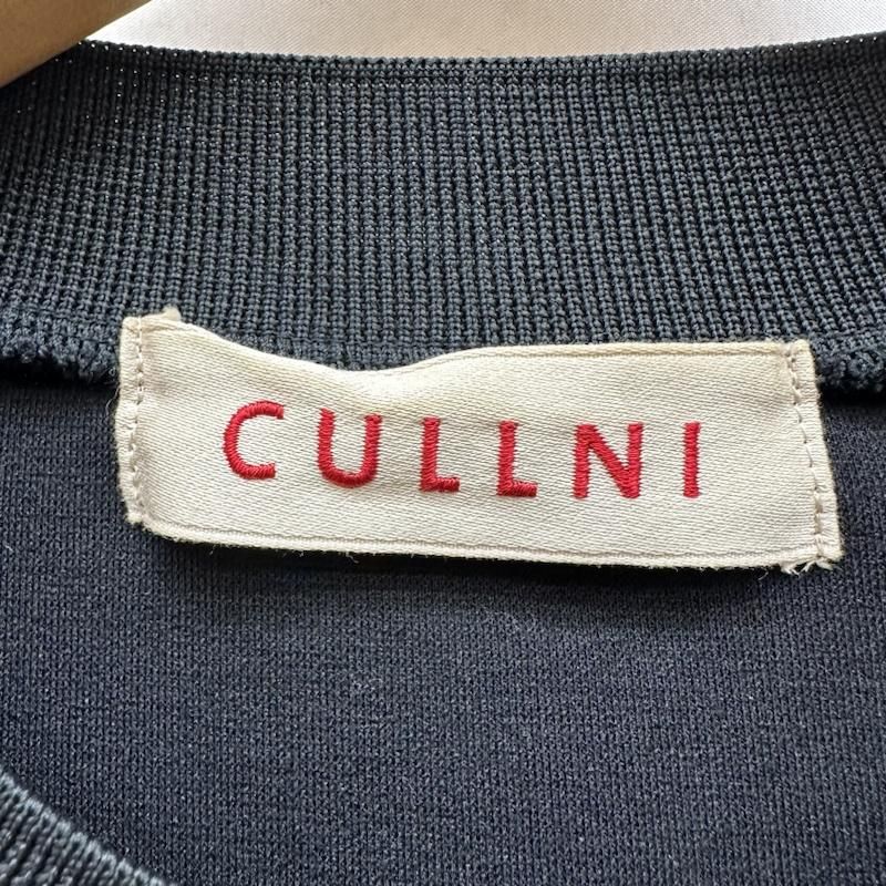 CULLNI クルニ Tシャツ 半袖 切替 カットソー ストライプ