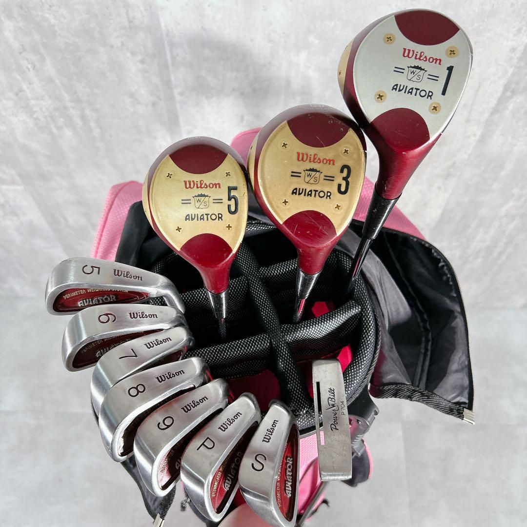 X477 SRIXON スリクソン 他 レディース ゴルフ セット ピンク X477 SRIXON スリクソン 他 レディース ゴルフ セット ピンク