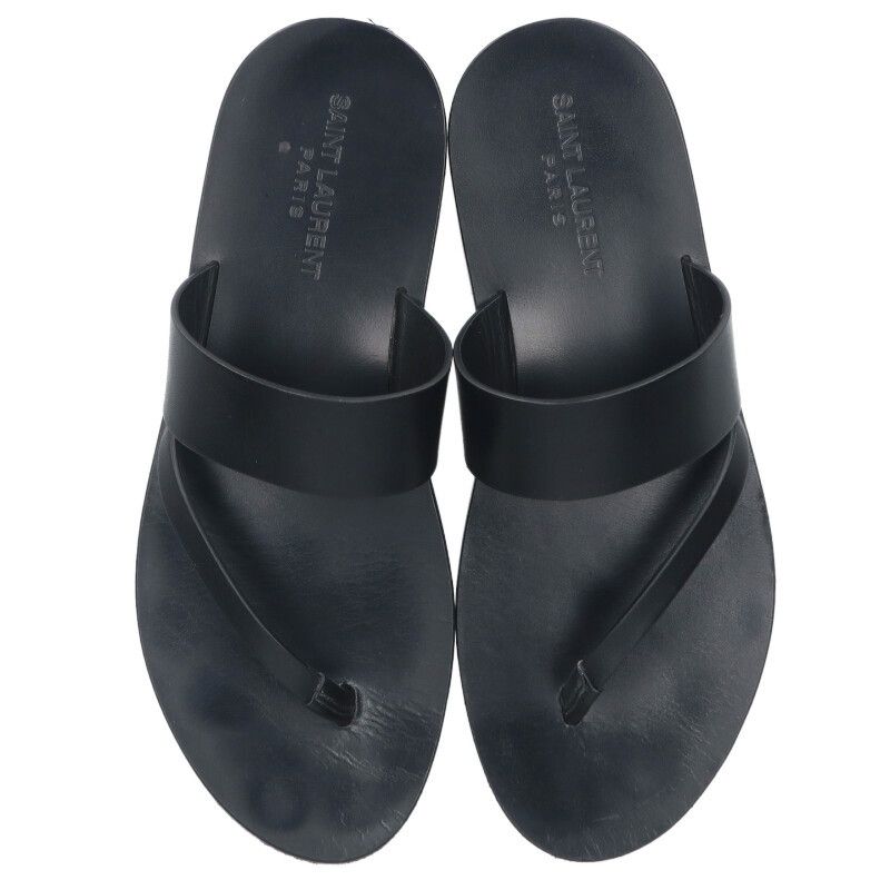 サンローランパリ 756162 レザーサンダル メンズ 41 - メルカリ