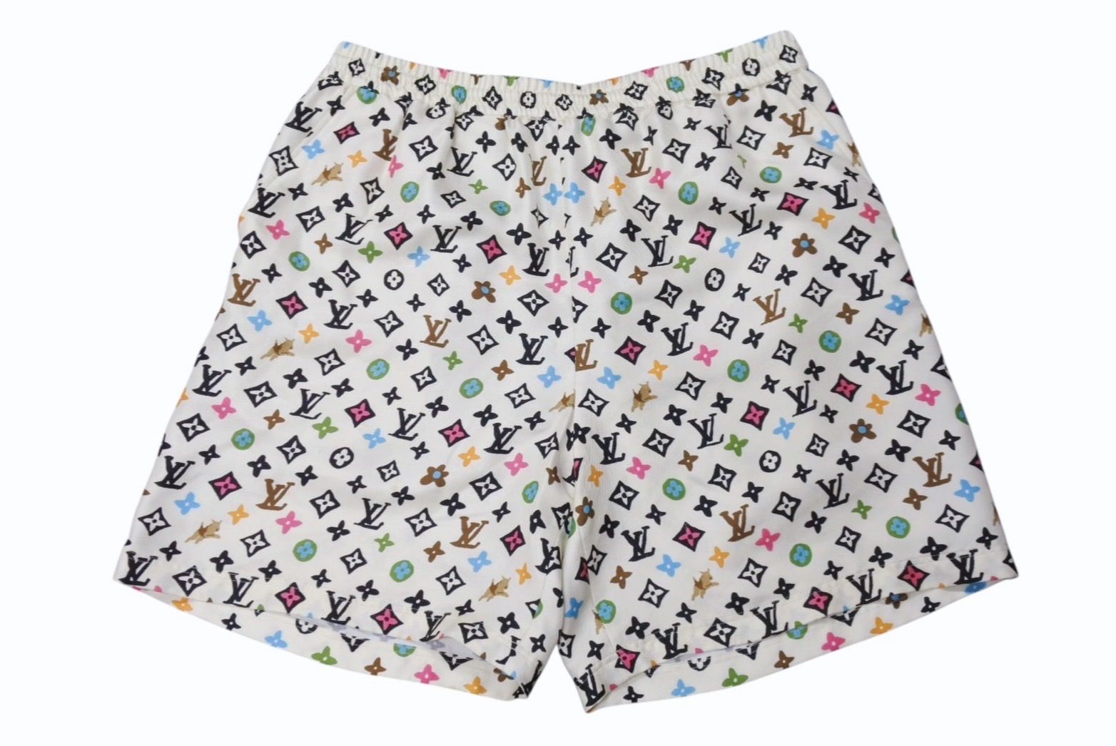 LOUIS VUITTON ルイヴィトン シルクショートパンツ HRP32W サイズ50