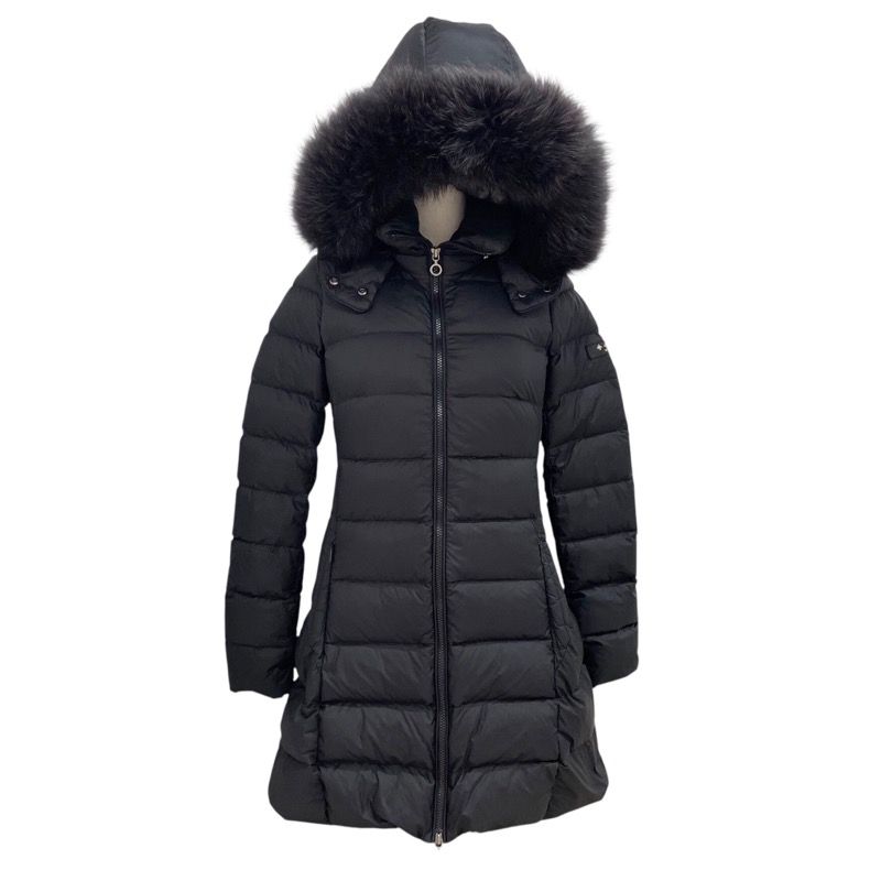 タトラス TATRAS SARMA ファー付ダウンコート LTA23A4794-D ブラック ナイロン レディース その他アウター