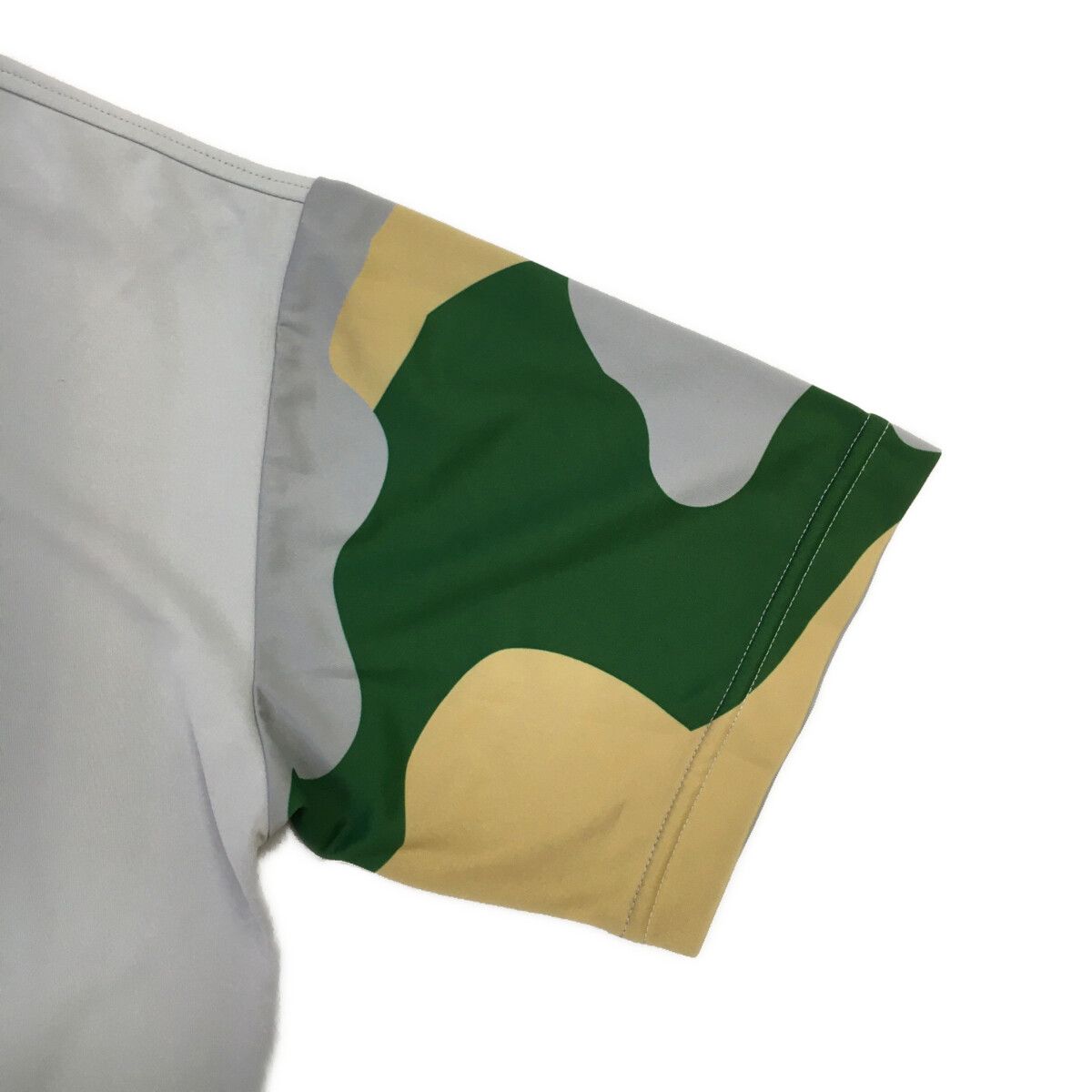 MARK&LONA マークアンドロナ モックネック 半袖シャツ 迷彩 メンズ