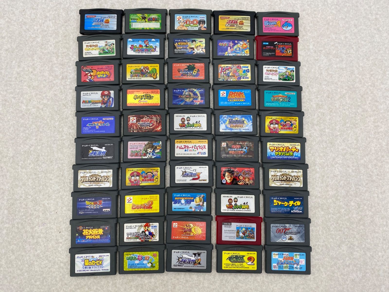 ゲームボーイアドバンス ソフト 50点 まとめ売り