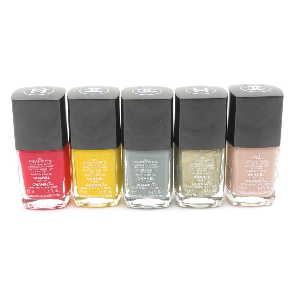美品 CHANEL シャネル ヴェルニ ロング トゥニュ ネイルエナメル 5点