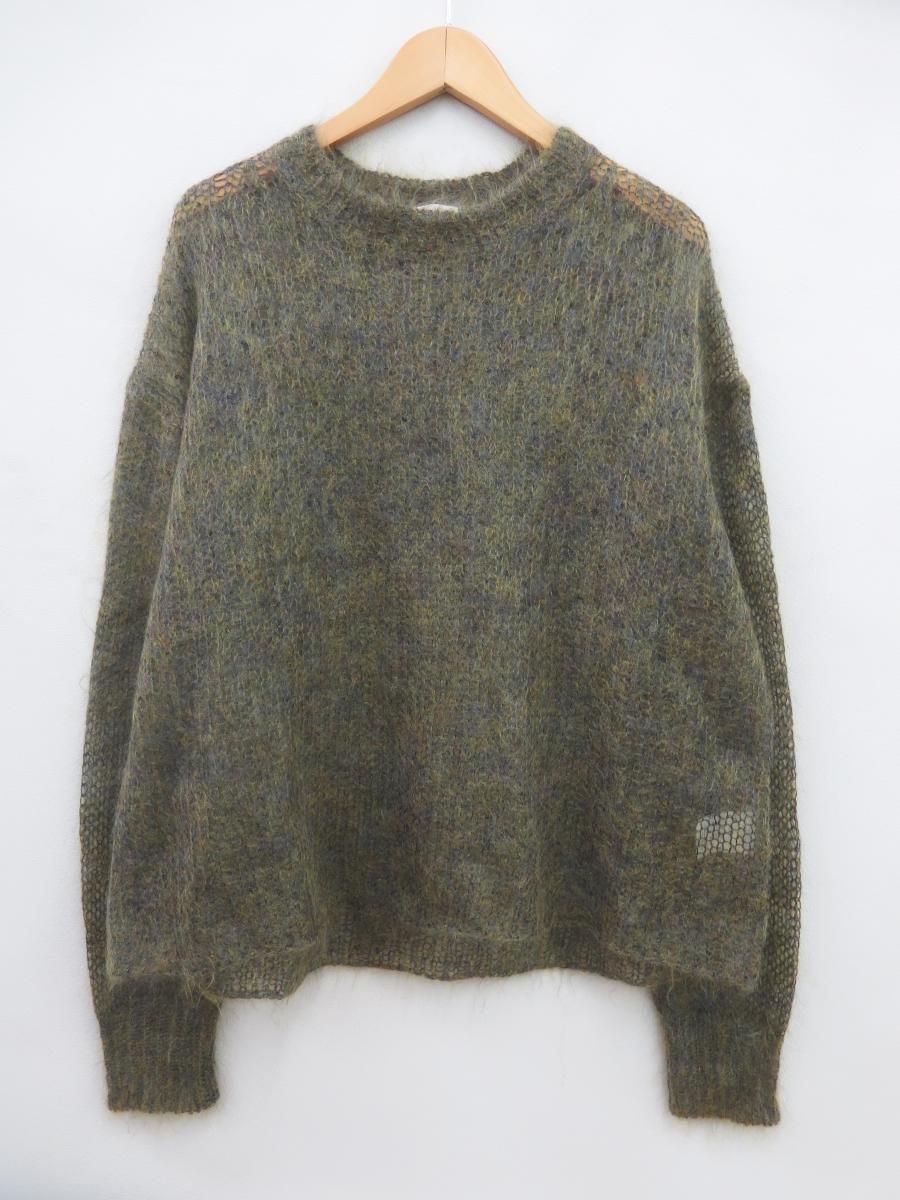 LIDNM リドム KID MOHAIR MIX KNIT モヘア混 ニット　美品　S