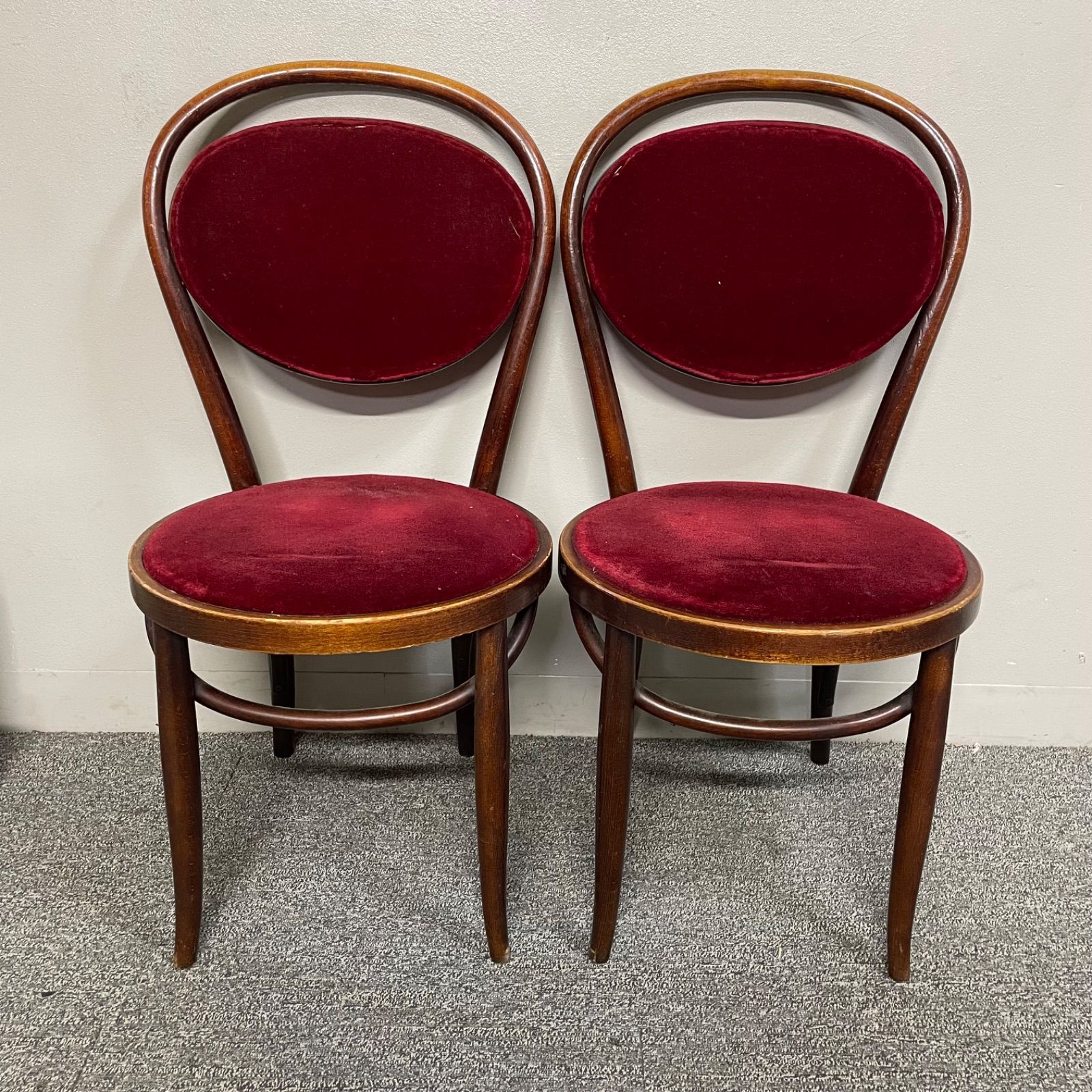 安い 秋田木工 チェア 2脚セット 椅子 木製 レトロ アンティーク 2025