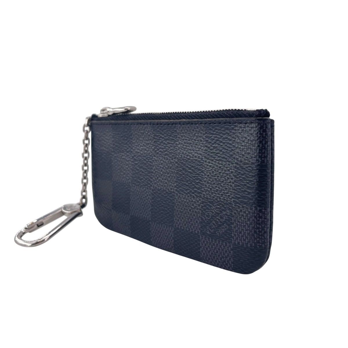 中古】LOUIS VUITTON ルイ・ヴィトン ポシェット・クレ N60155 ダミエ  