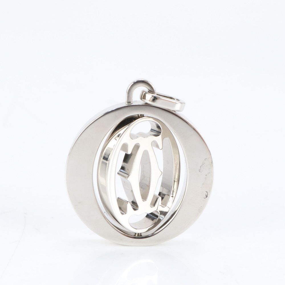 カルティエ　キーリング　バッグチャーム　ペンダントトップ　【新品未使用】 Cartier - Cartier カルティエ バッグチャーム C2キーリング