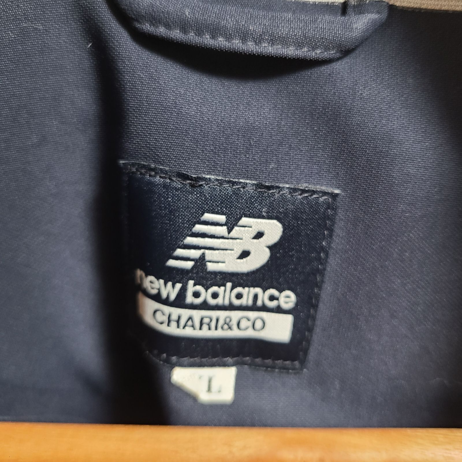 chari&co チャリアンドコー new balance コラボ マウンテンパーカー メンズ XLサイズ Z1