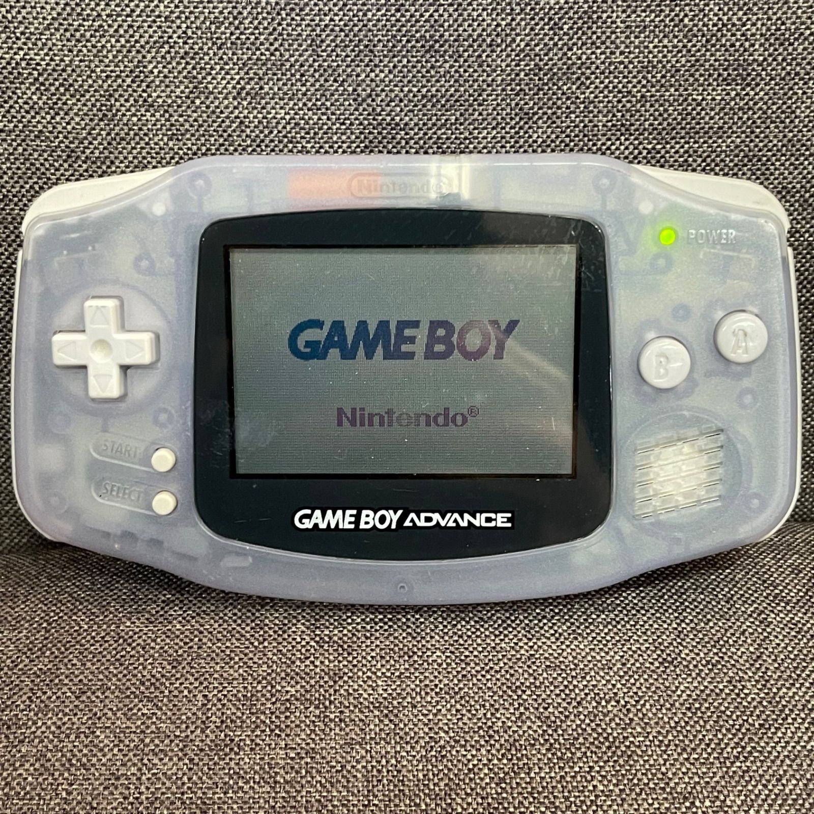 NPA GBA ゲームボーイアドバンス AGB-001 クリア スケルトン