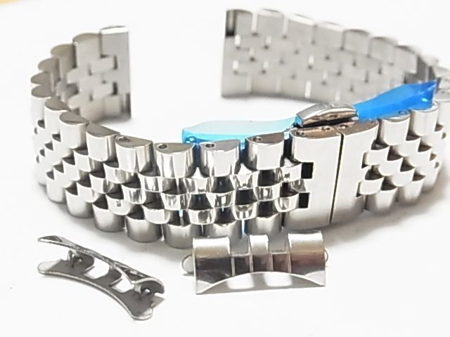 ５連無垢　ジュビリータイプ　観音開きバックル　直、弓２WAY　20mm