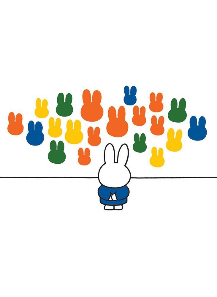 ピンコイ ミッフィー ポスター ミッフィー誕生70周年を祝う特別企画「Miffy Fabulous 70」が